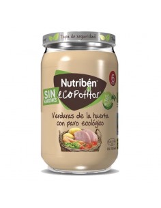 Nutribén EcoPotito Verduras con Pavo Eco 235g